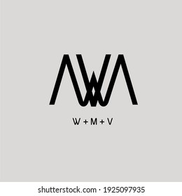 W + M + V Logo Inspiration