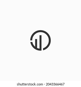 W and O initials logo for design and illustration users