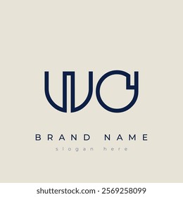 W and O logo design. WO abstract Letters Logo Monogram. This logo design is the process of creating a visual symbol that represents a brand, company, or individual.