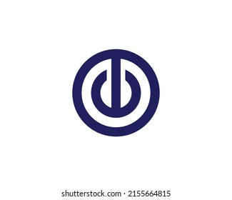 W OW logo design vector template