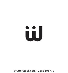 W and people logo with transparent background