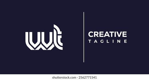 W and T logo design. WT abstract Letters Logo Monogram. This logo design is the process of creating a visual symbol that represents a brand, company, or individual.