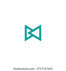 W technology illusion logo icon design