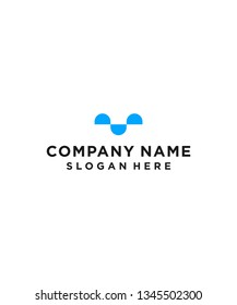 W Wave Logo Stock Vector (Royalty Free) 1345502300 | Shutterstock