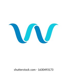 W Wave Logo can be used for company, icon, and others.
