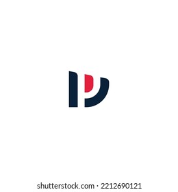 W, WP, PW Latter Logo Template vector Abstract Monogram Symbol