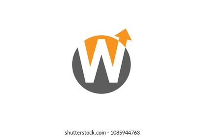 W WW Letter Initial Logo Design Template
