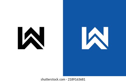 W Ww Letter Logo Design Creative Stock Vector (Royalty Free) 2189163681 ...