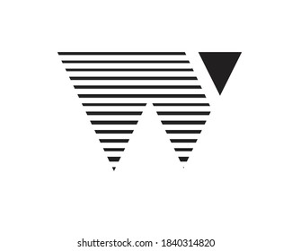 diseños de logotipo w y z y logotipos de monograma