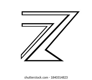 w and z logo designs and monogram logos
