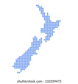 w Zealand map round