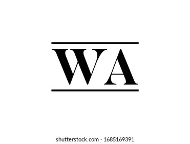 Diseño de logotipo de carta inicial, símbolo alfabético gráfico para identidad empresarial
