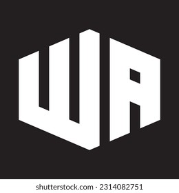 WA latter logo for your company