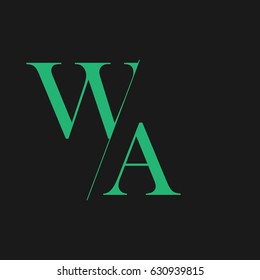 Wa Logo Images, Stock Photos & Vectors | Shutterstock