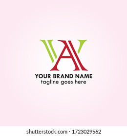 WA-Vektorlogo-Design, AW Creative-Logo-Design