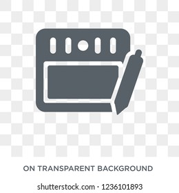 Wacom icon. Trendy flat vector Wacom icon on transparent background from hardware collection. 