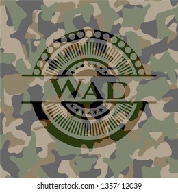 Wad on camo pattern