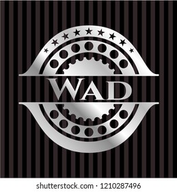 Wad silver shiny emblem