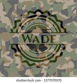 Wade camo emblem