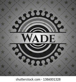 Wade dark emblem. Vector Illustration. Detailed.