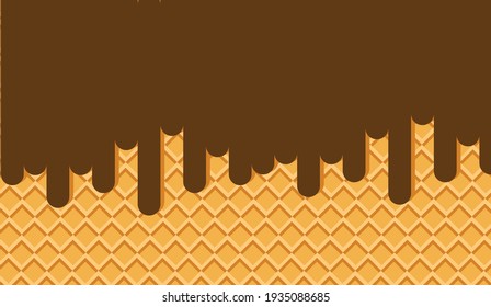 Wafer Background seamless texture vector
