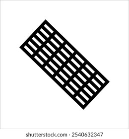 wafer cake icon, with lots of squares inside