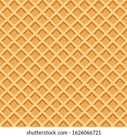 Wafer food pattern seamless vector