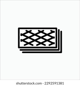 wafer icon, isolated icon in light background, perfect for website, blog, logo, graphic design, social media, UI, mobile app
