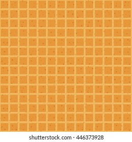 Wafer Pattern Seamless Waffle Texture Vector Cone