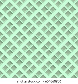 Wafer seamless pattern. Baked waffle background with repeating texture. Stylized flat style vector illustration.
