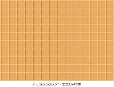 Wafer vector background. Vector illustration.