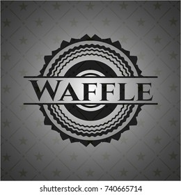 Waffle black emblem