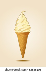 waffle ice cream