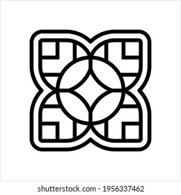 Waffle Icon, Waffle Food Icon Vector Art Illustration