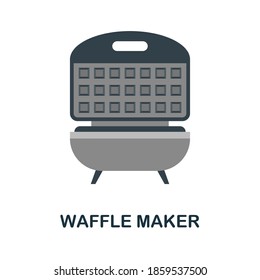 Waffle Maker icon. Simple element from kitchen appliances collection. Creative Waffle Maker icon for web design, templates, infographics and more
