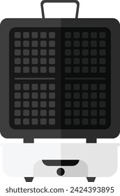 Waffle maker ilustración electrodoméstico de cocina