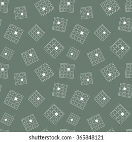 Waffle seamless vector pattern