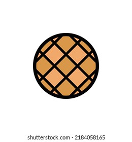 waffle vector for website symbol icon presentation