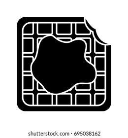 waffles with butter icon