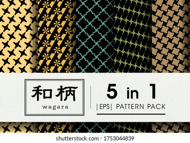 "wagara" means Japanese pattern, geometric shape, Japanese background, Japanese style pattern, tessellations pattern