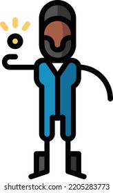 ilustración de las existencias de elementos de diseño aislados de salarios. Vector de fondo blanco