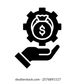 Wages Icon Element For Design