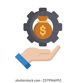 Wages Icon Element For Design