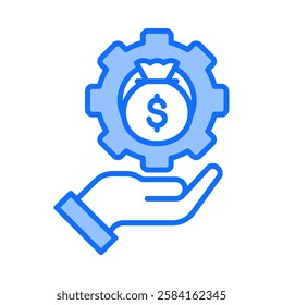 Wages Icon Element For Design