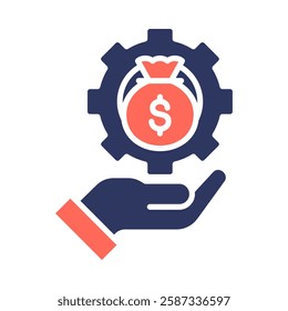 Wages Icon Element For Design