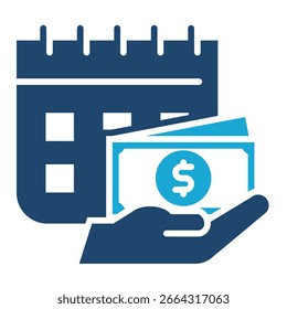 Wages Icon Element For Design