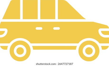 Wagon Car vector icon. Can be used for printing, mobile and web applications.
