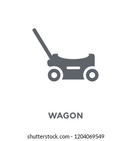 Wagon icon. Wagon design concept from  collection. Simple element vector illustration on white background.