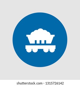  Wagon icon. Editable  Wagon icon for web or mobile.