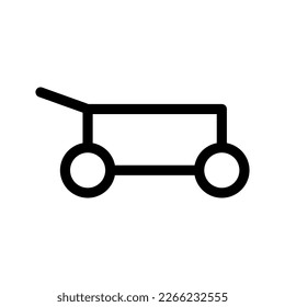 Wagon Icon Vector Symbol Design Illustration